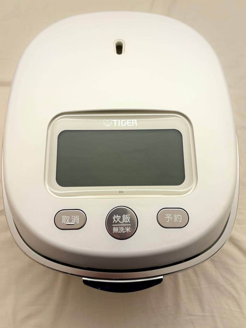 タイガー 土鍋 IH炊飯器 JPL-A100 W 動作確認済 付属品　5.5合