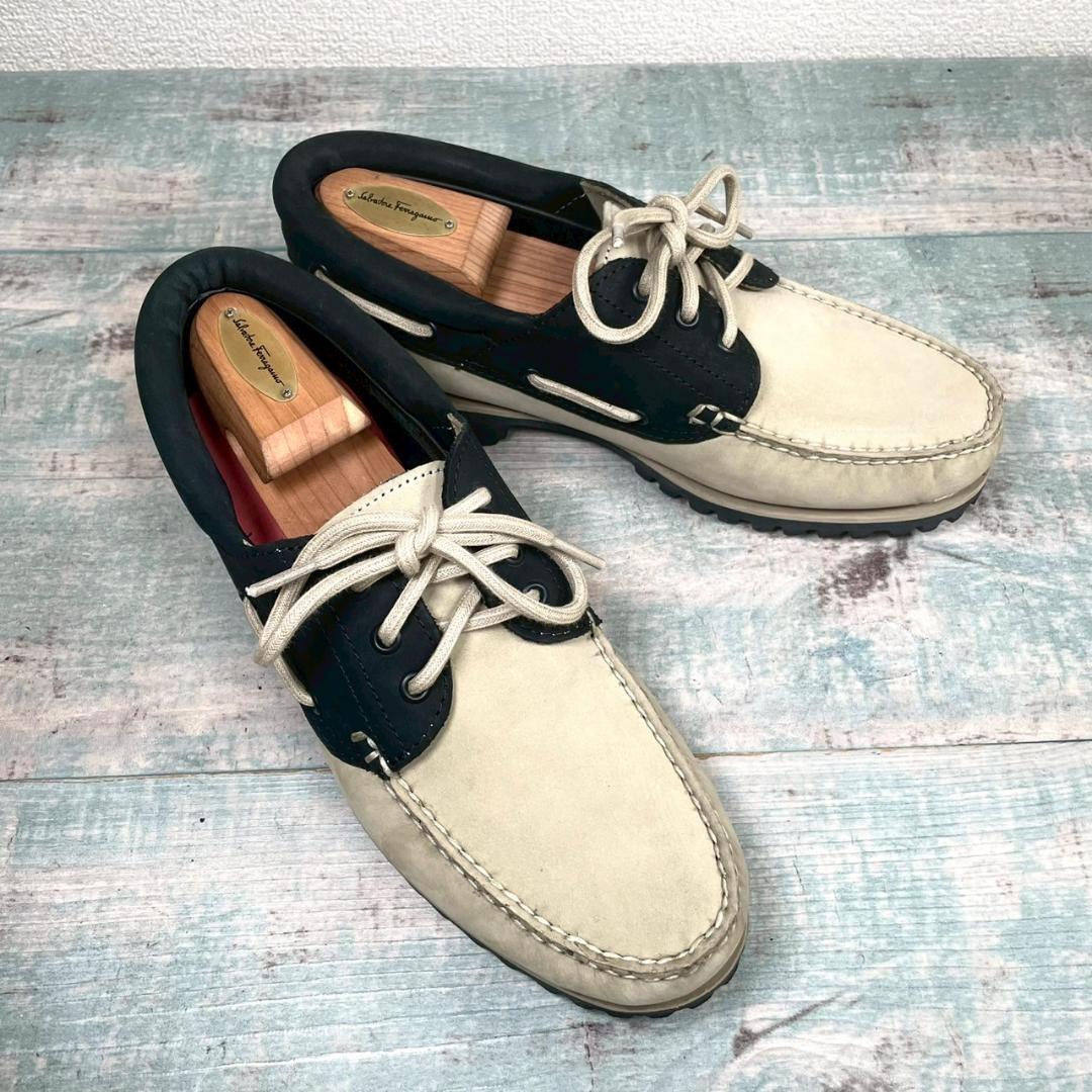 試着のみ Timberland 名作 デッキシューズ 3eye 27