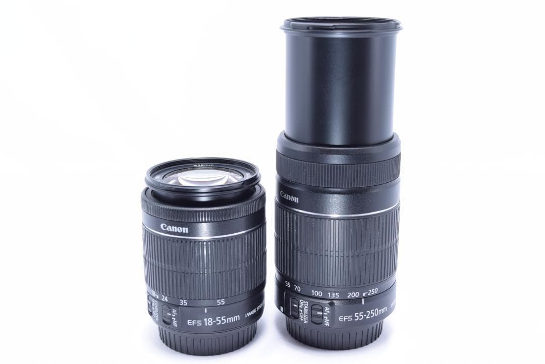 ❤　Canon EOS kiss X7 ダブルレンズキット美品　バック付き✨❤