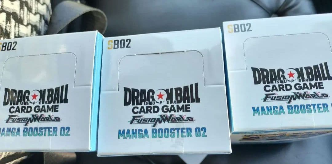 新品未開封　ドラゴンボールカード　MANGA BOOSTER 02　3BOX