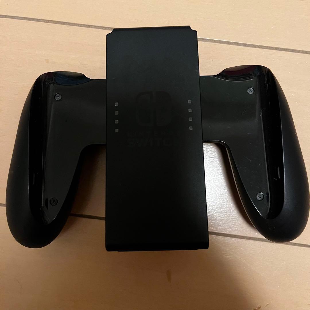 【美品】Nintendo Switch 本体 グレー バッテリー新品 初期化済