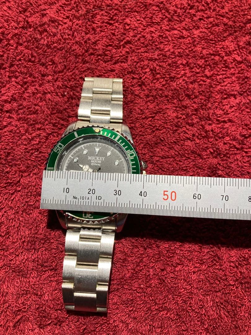 Disneyダイバー腕時計カスタム