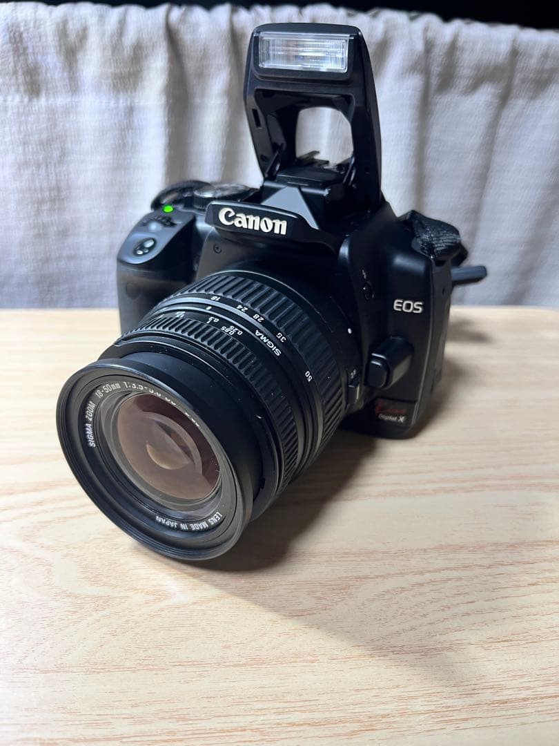 ♫稼働品 Canon EOS Kiss Digital X + SIGMAレンズ