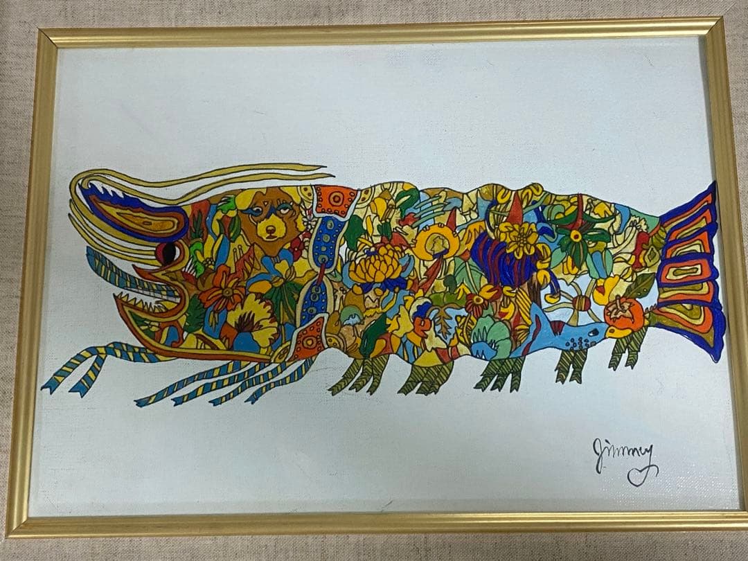 ジミー大西　油絵