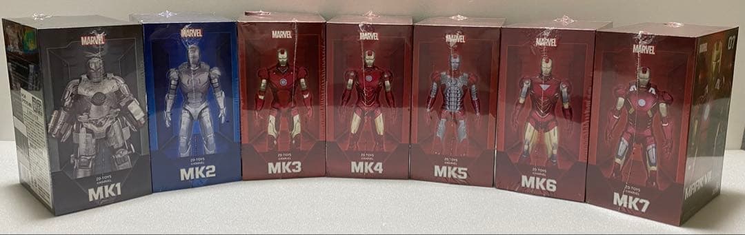MARVEL アイアンマン MARK I-VII・ホールオブアーマー