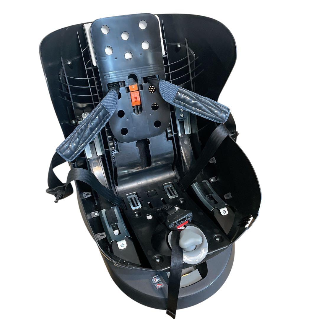 エールべべ　クルット4i Oui デニムブルー　ISOFIX 新生児　カーメイト