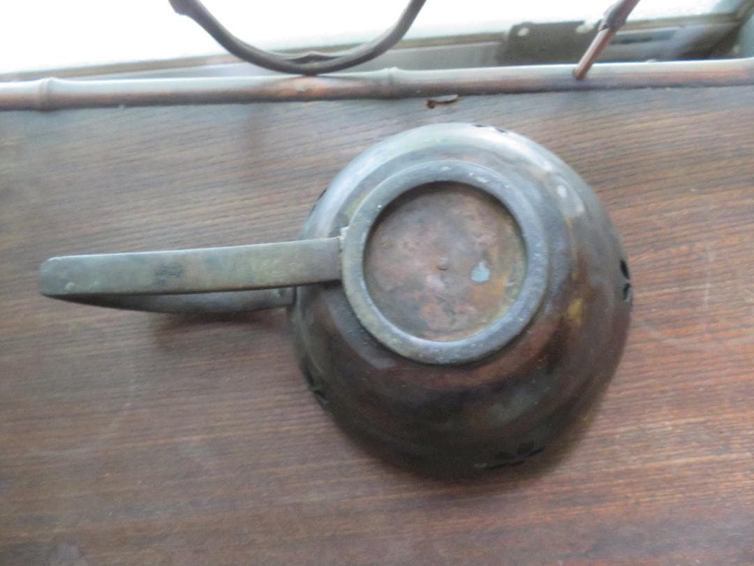 ◆325◆手付き 燭台 手燭 透かし桜 サクラ