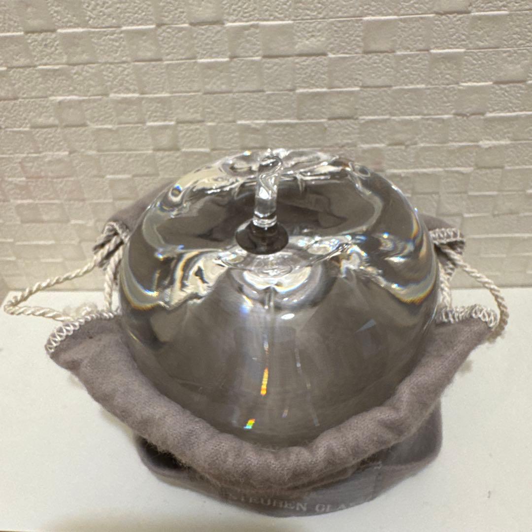 Steuben Glass クリスタルガラス りんご