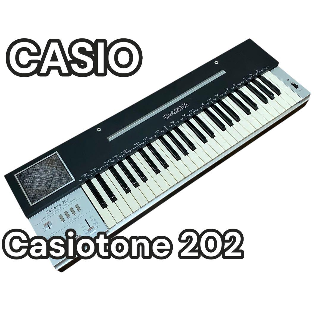 【ジャンク】CASIO CASIOTONE 202 シンセサイザー　音響機器