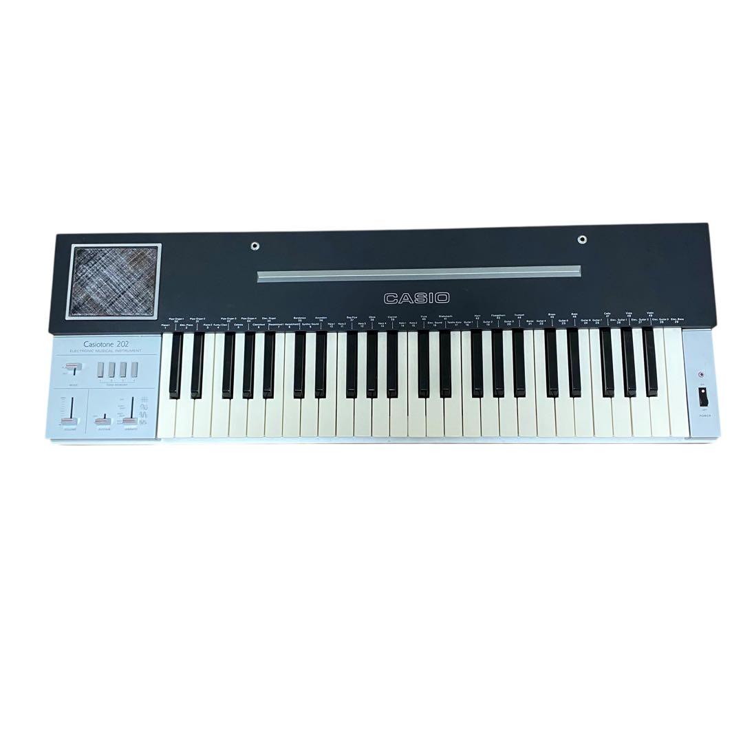 【ジャンク】CASIO CASIOTONE 202 シンセサイザー　音響機器