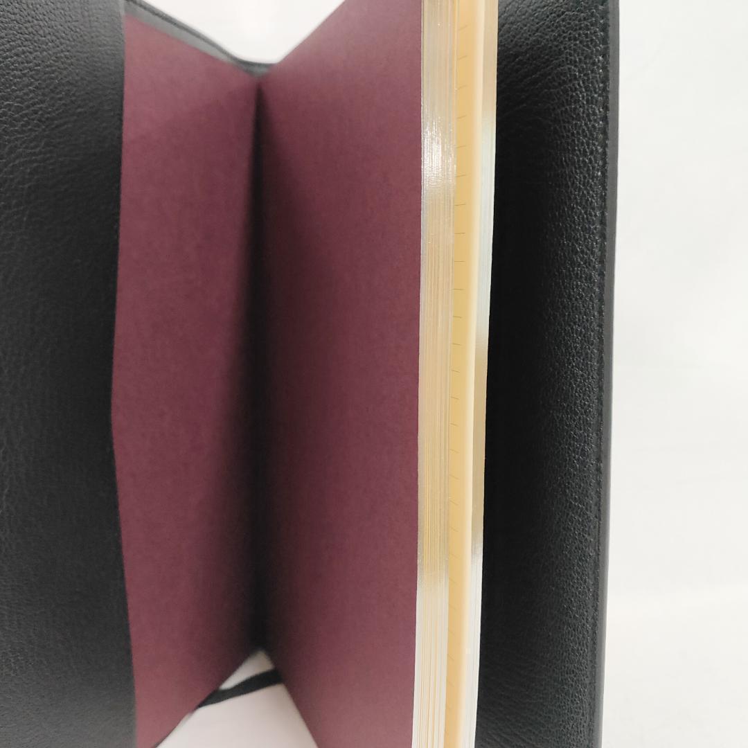 ○★新品 未使用 dunhill デューク マルケトリー ノートブック ブラック