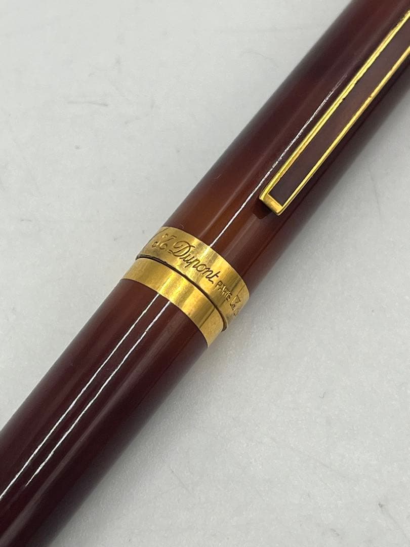 S.T.Dupont デュポン 万年筆 18ct 750 K18 筆記 文房具