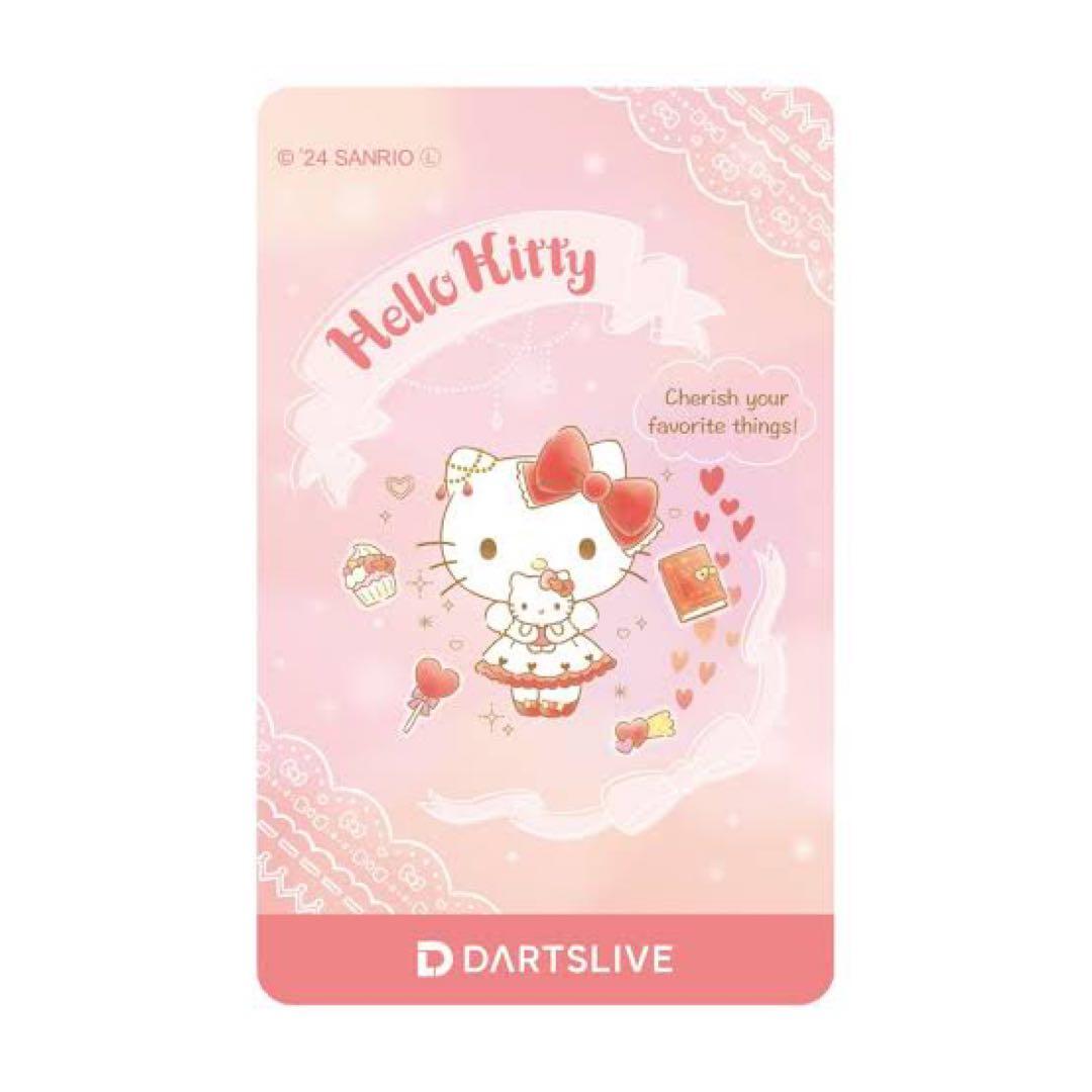 【未開封】ハローキティ ダーツ DARTSLIVEカード サンリオコラボ
