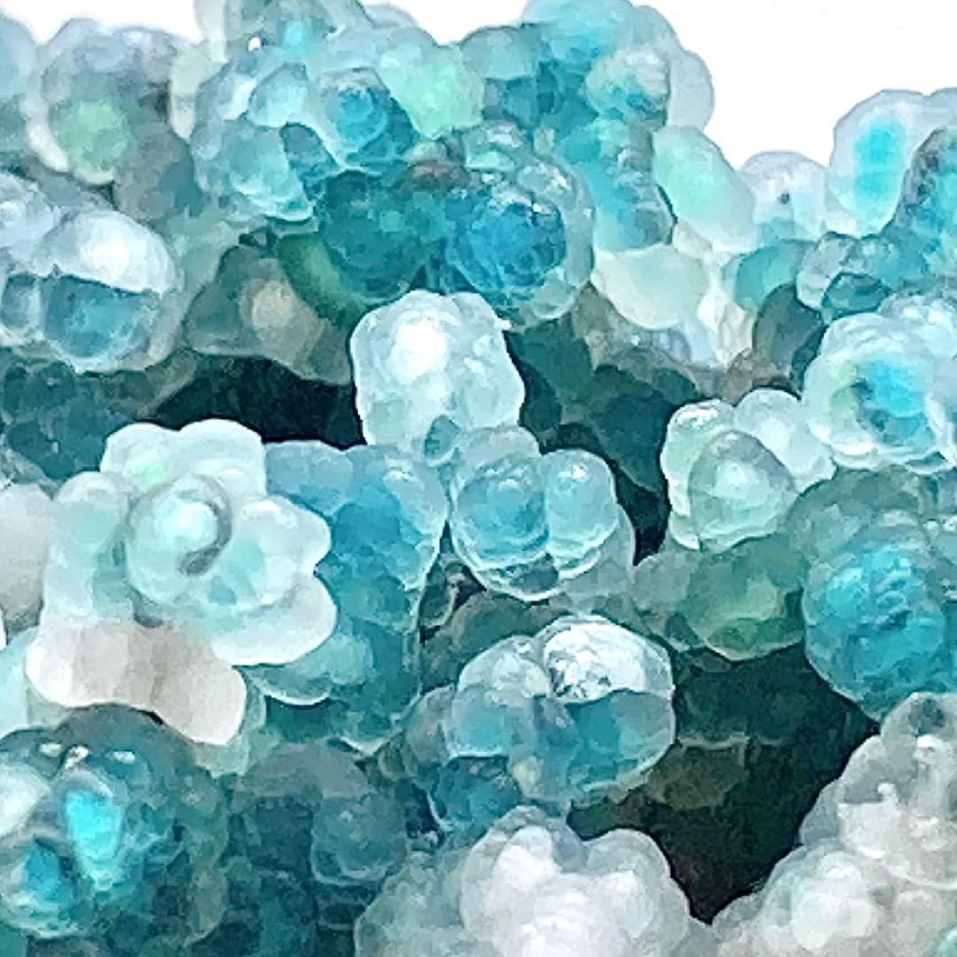 鳩*子様 『2022年発見』　クリソコラインカルセドニー　原石　鉱物標本　天然石