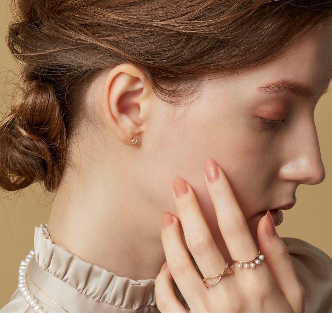 #11 agete シルバー/K10リング