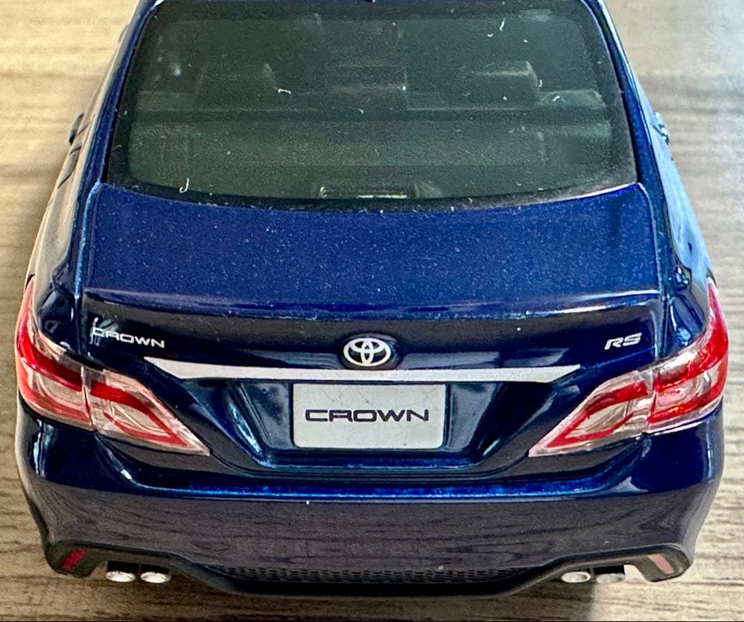 トヨタ クラウンRS 220系 カラーサンプル ミニカー タークブルーマイカ