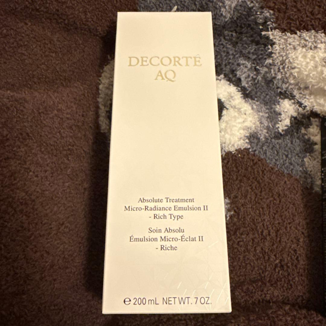 DECORTÉ AQ アブソリュートエマルジョン II 200mL