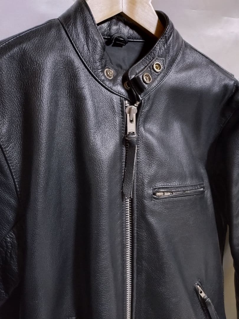フリーダム ライダース ジャケット シングル バッファロー レザー 古着