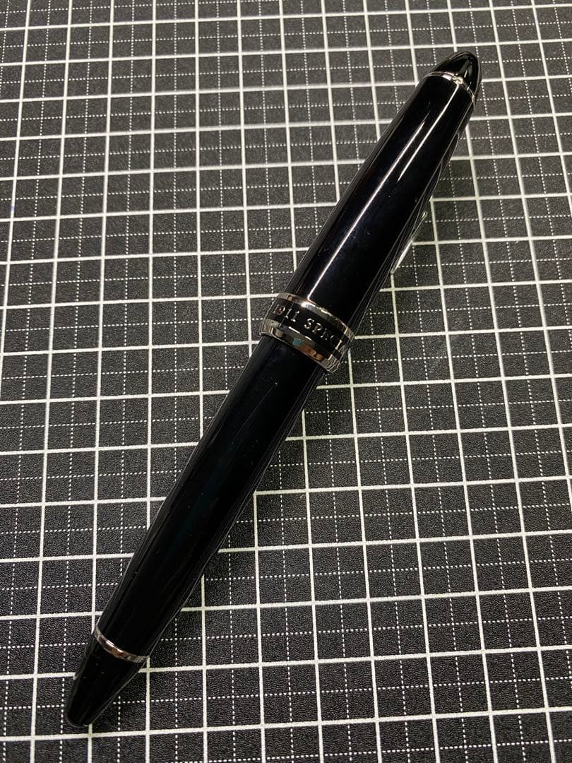 SAILOR 長刀研ぎ シルバートリム　万年筆　字幅NM