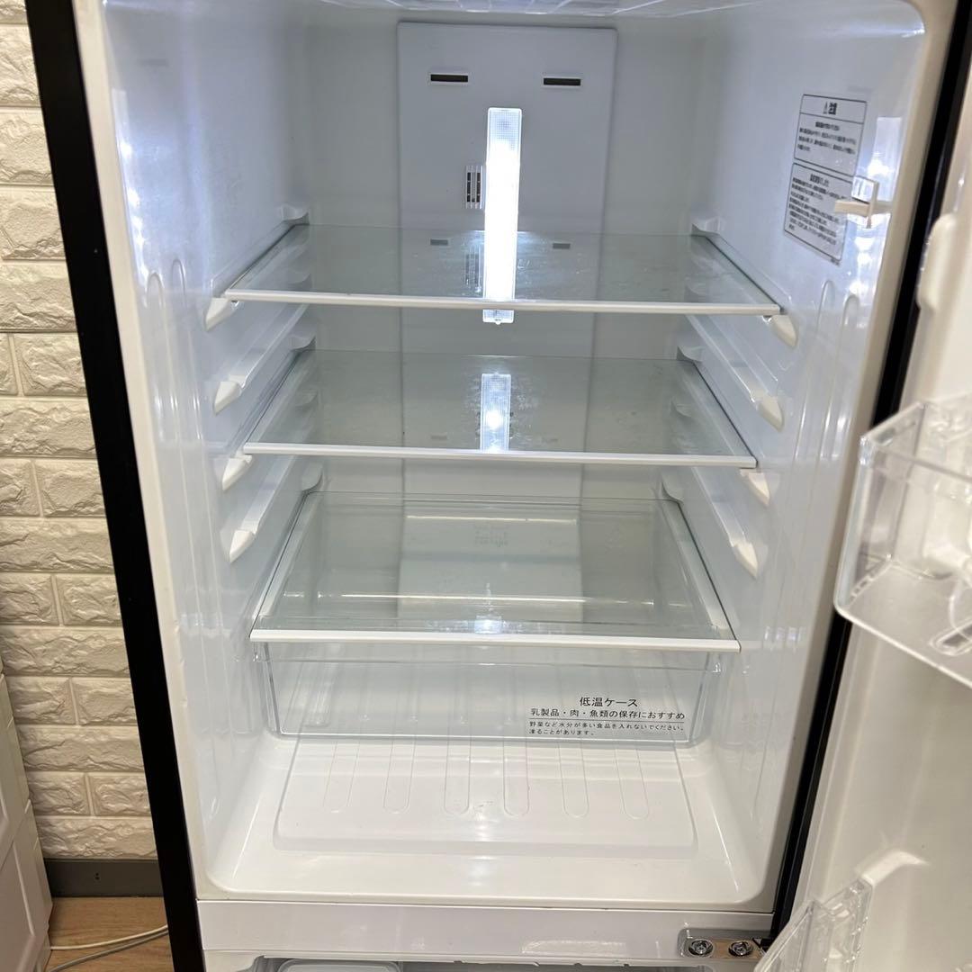 人気のブラック　一人暮らし　冷蔵庫　洗濯機分解洗浄済み✨✨大阪