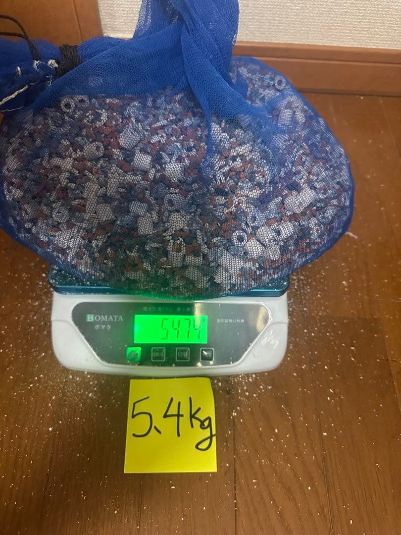 中古ろ材セット　約55.4kg