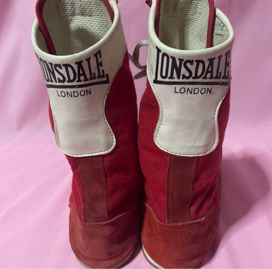Lonsdale ボクシングシューズ レッド