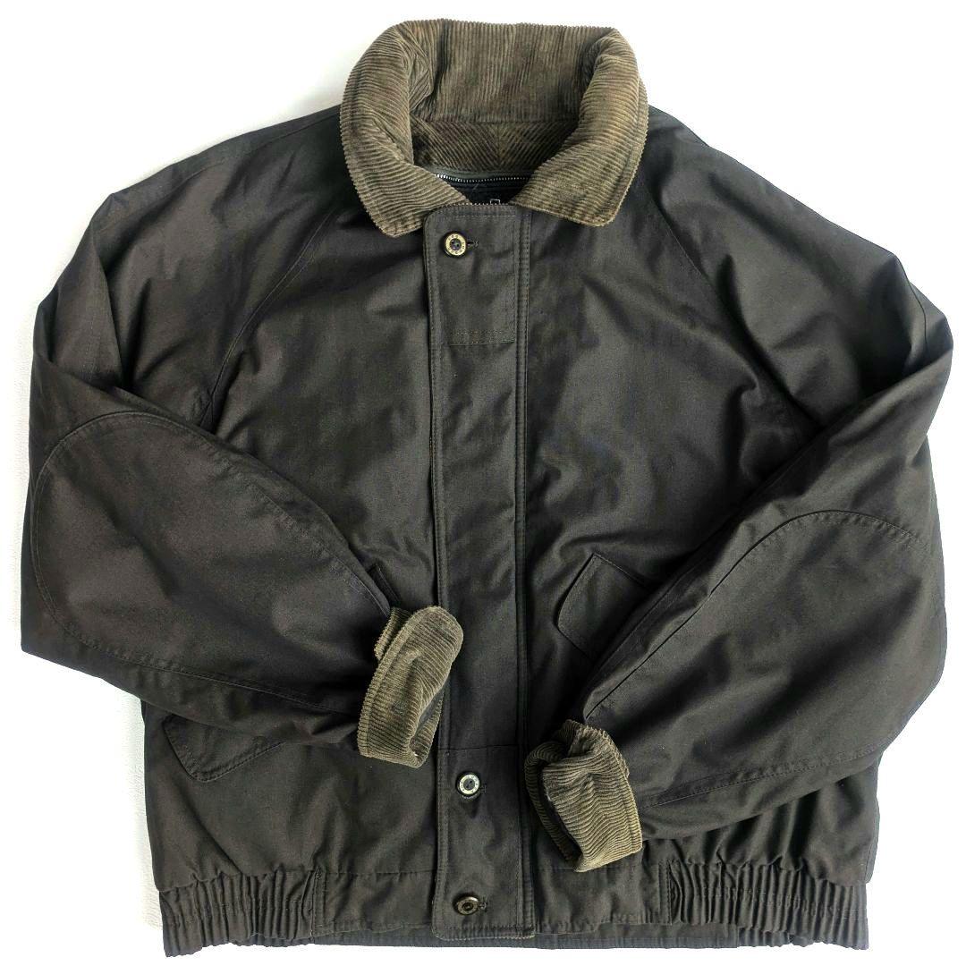 【状態◎】80s London fog スイングトップ L 襟コーデュロイ 短丈