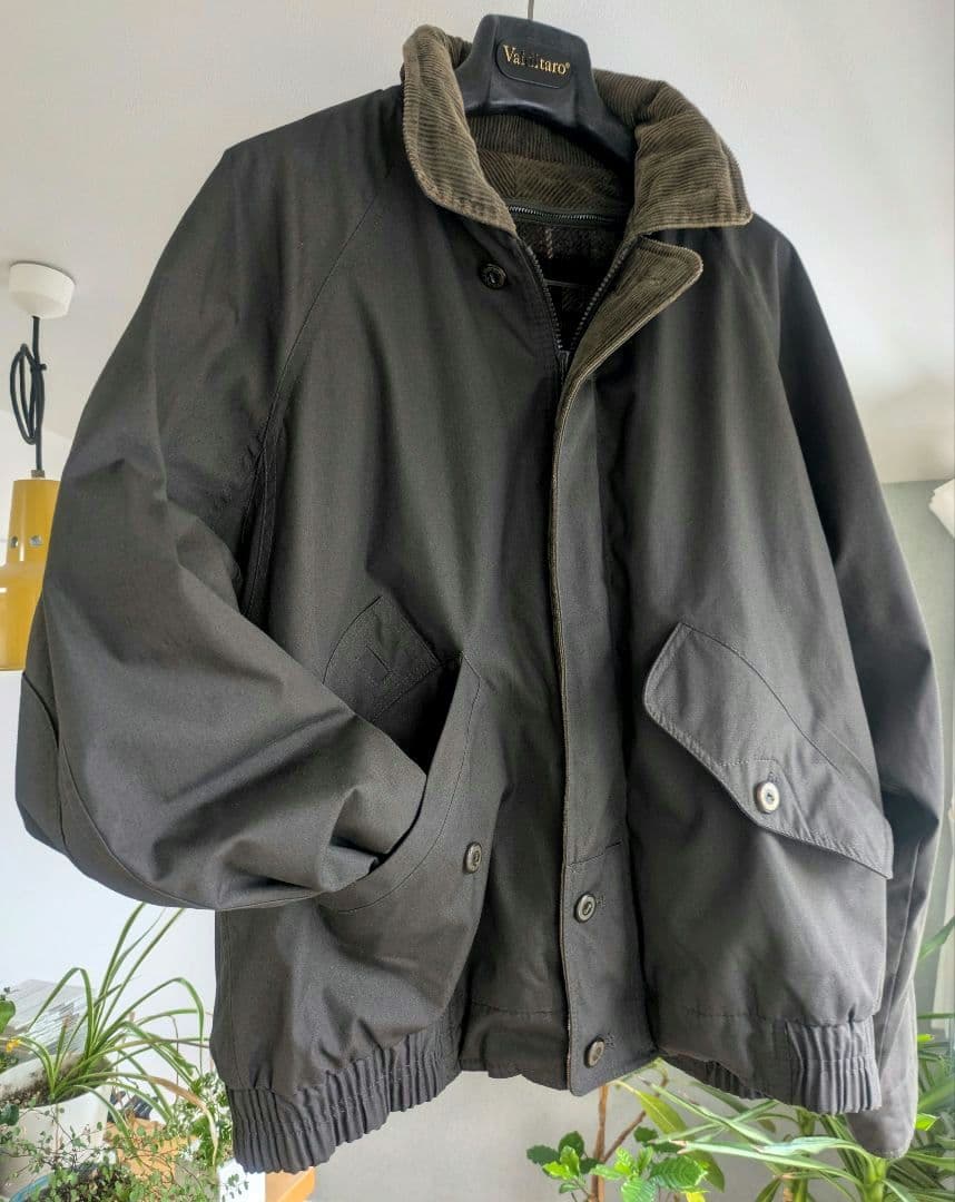 【状態◎】80s London fog スイングトップ L 襟コーデュロイ 短丈