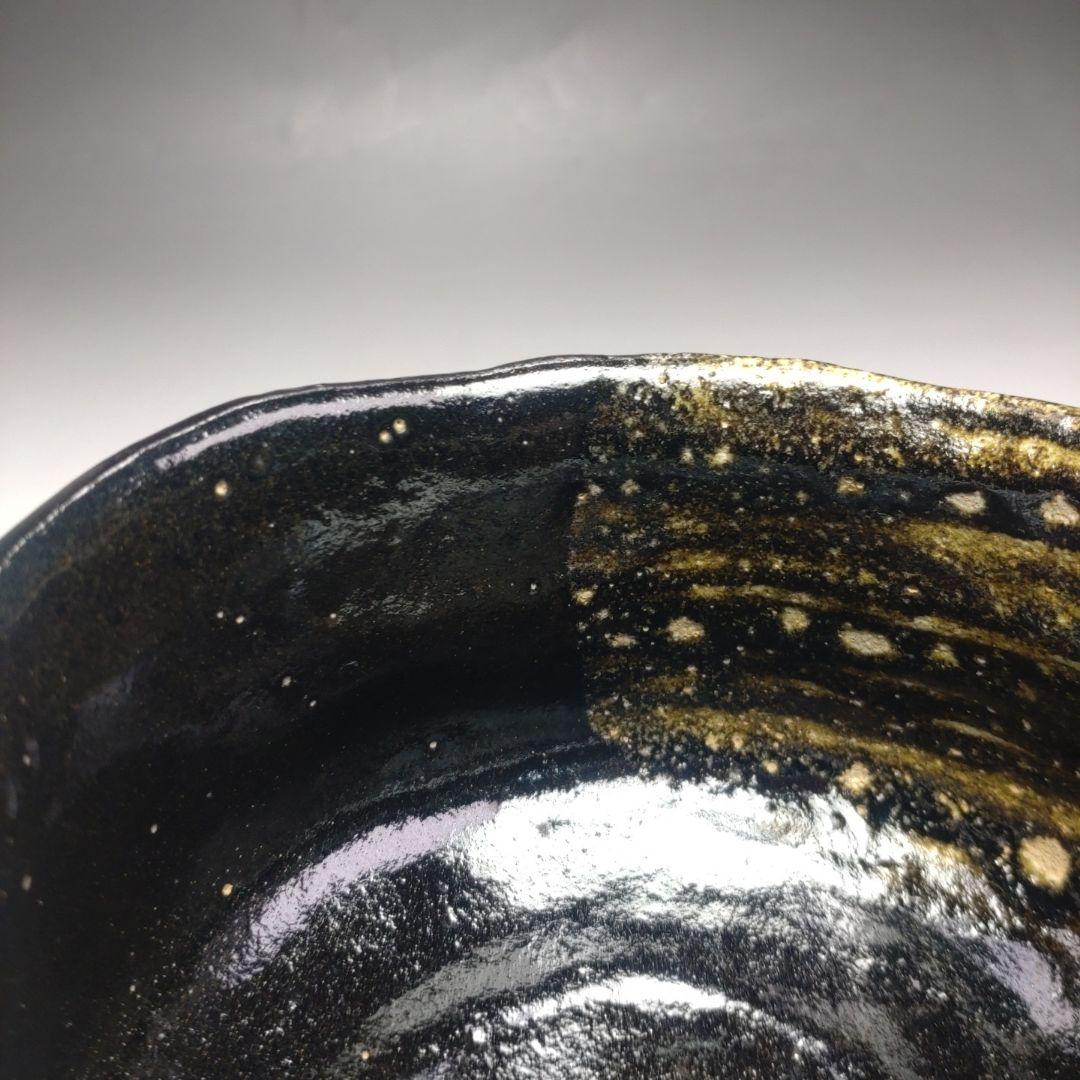 イ106 茶碗『印南窯　井上方竹造』『織部茶碗　小林太玄極箱　銘岩清水』茶道具