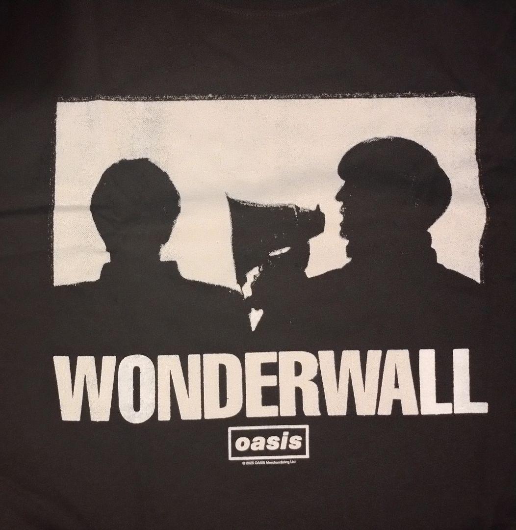 超貴重 オアシス ワンダーウォール 30周年記念 90分間限定販売 Tシャツ L