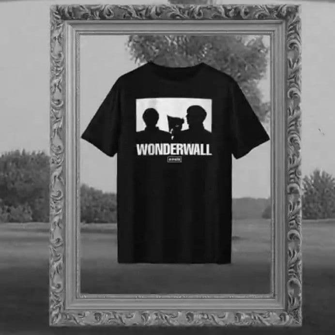 超貴重 オアシス ワンダーウォール 30周年記念 90分間限定販売 Tシャツ L