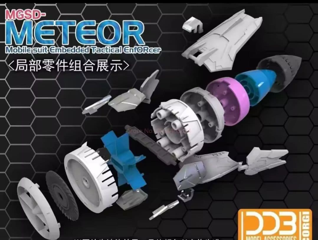 MGSDフリーダム専用　ミーティアユニット