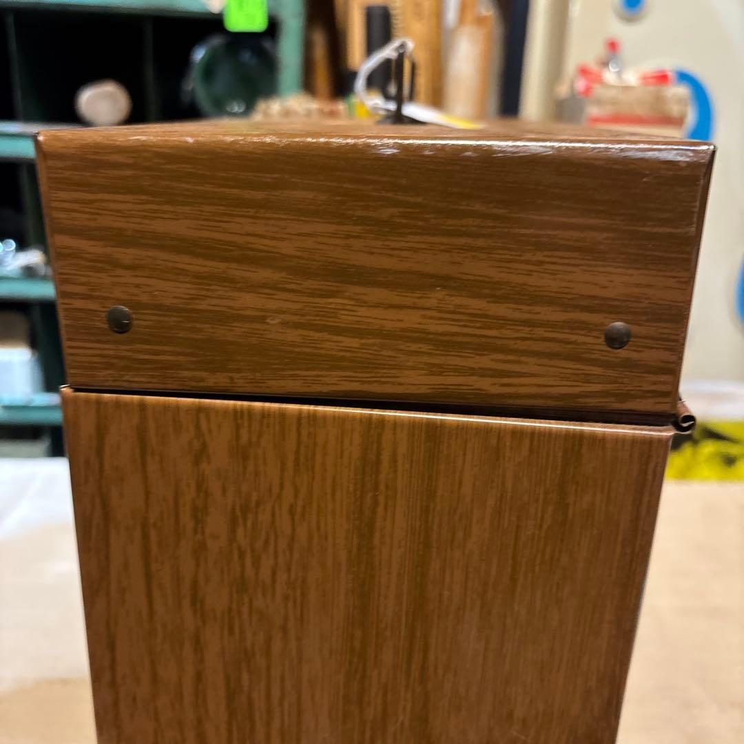 USA VINTAGE L FILEBOX 収納ケース鍵付き PORTA