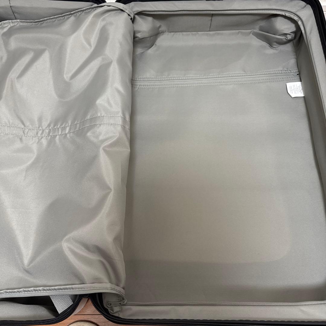 【正規保証あり】無印良品 ハードキャリーケース（スーツケース）75Lホワイト