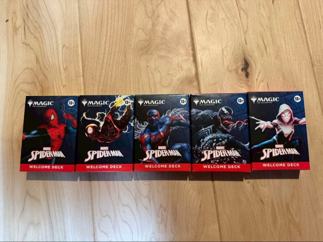 イフリートスパイダーマンウェルカムデッキ5個2セット