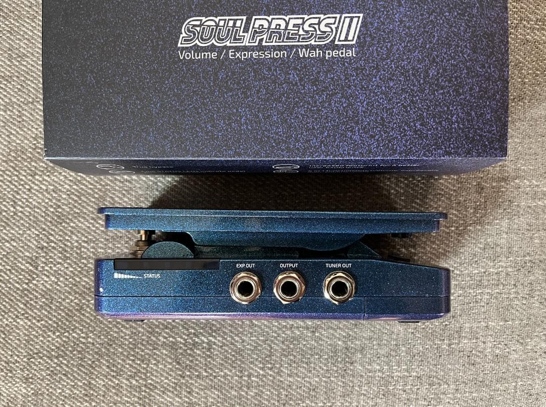 HOTONE SOUL PRESS II ボリューム/エクスプレッション/ワウ