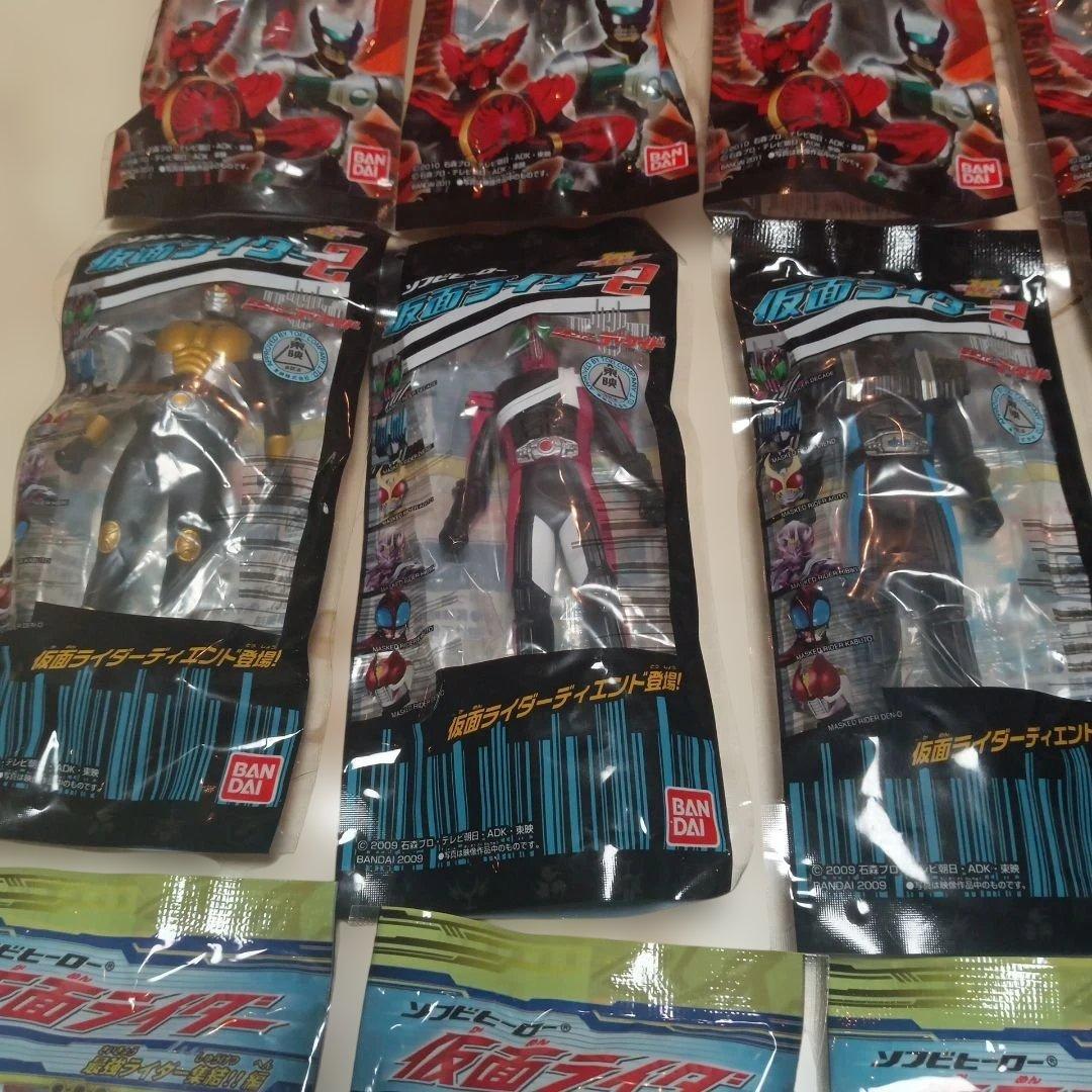 仮面ライダー ソフビヒーロー フィギュア 20体セット