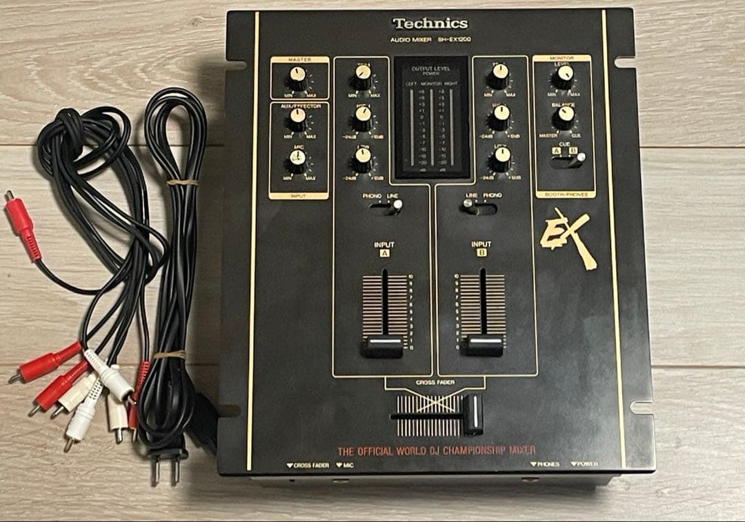 【音出確認済】テクニクス technics sh-ex1200 dj ミキサー