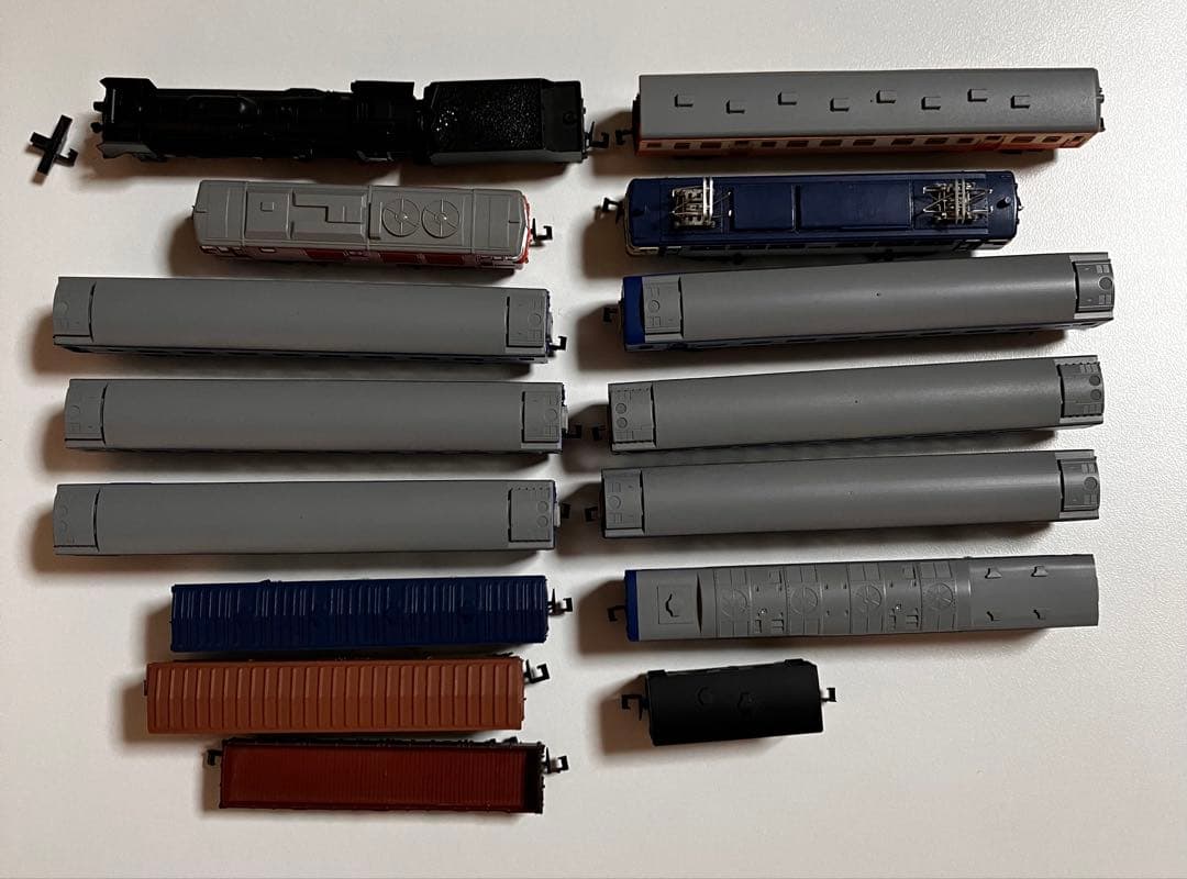 【一部ジャンク(故障品)】KATO、永大 鉄道模型 １４車両