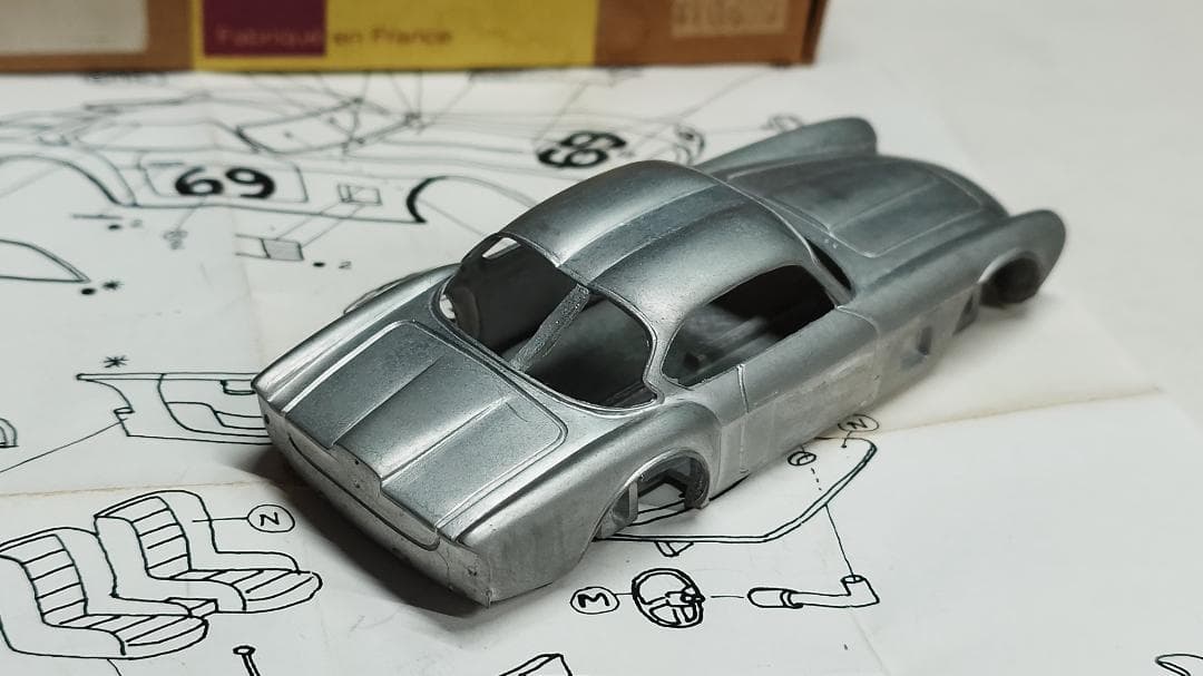 J*様 Ferrari 250 Zagato 1956 未組立モデルキット