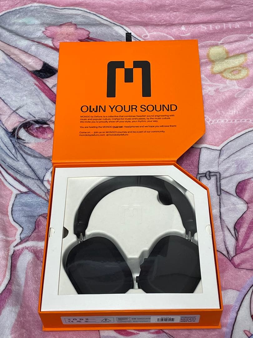 最終値下げ‼️MONDO Over-ear ワイヤレスヘッドホン ブラック