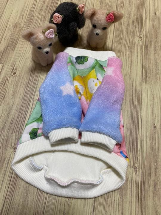 犬服  ラグラン(SS)   ꒡̈⃝Lily꒡̈⃝ハンドメイド