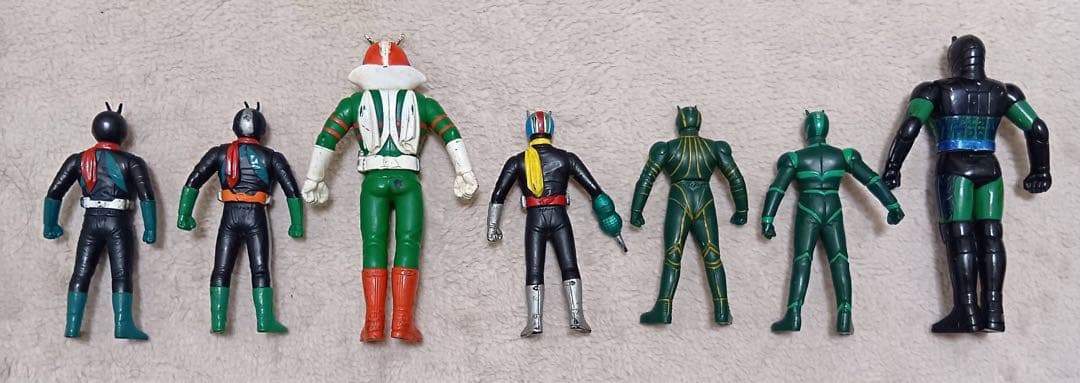 仮面ライダー 38体