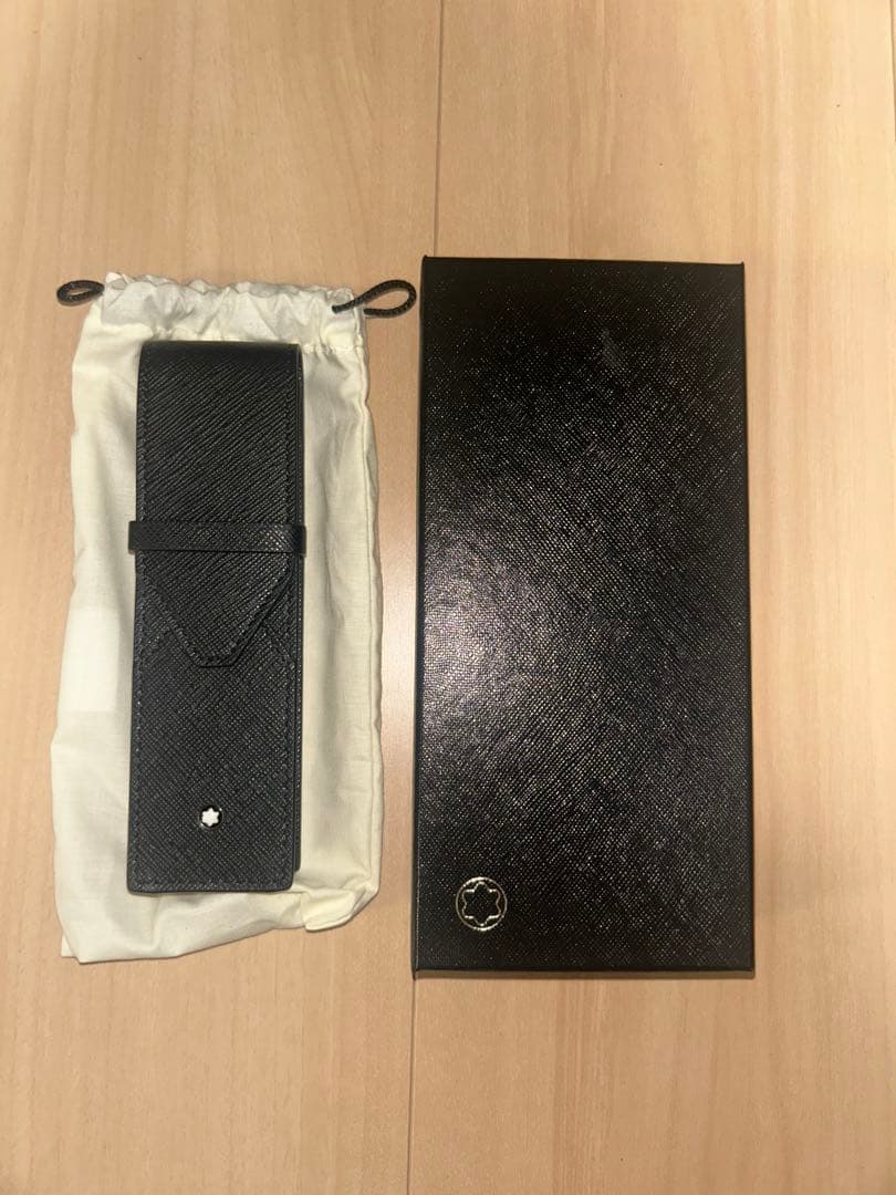 モンブラン ペンケース サルトリアル 2本差し ペンポーチ 黒