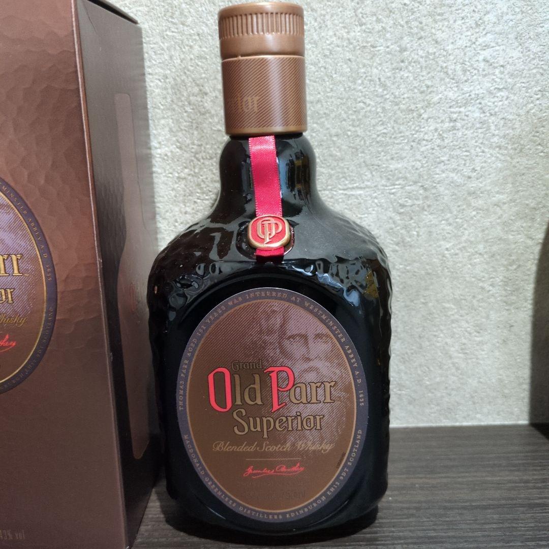 Old Parr Superior 750ml 箱入りウイスキー