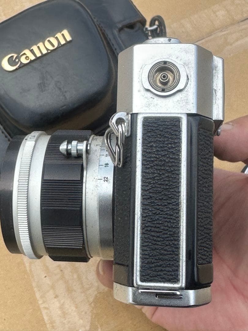Canon 7 フィルムカメラ 50mm f/1.4レンズ付き