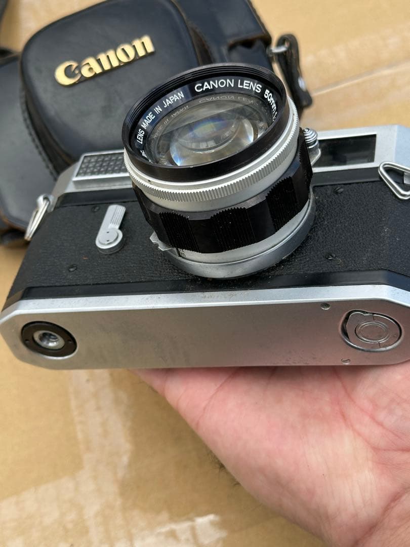 Canon 7 フィルムカメラ 50mm f/1.4レンズ付き