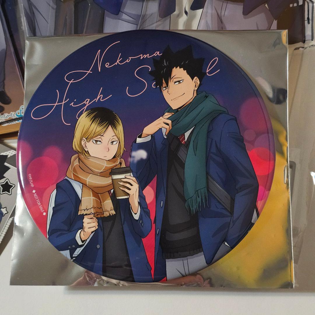 ハイキュー!!　コスモワールド　特大アクリルフィギュア　孤爪研磨　黒尾鉄朗　A賞