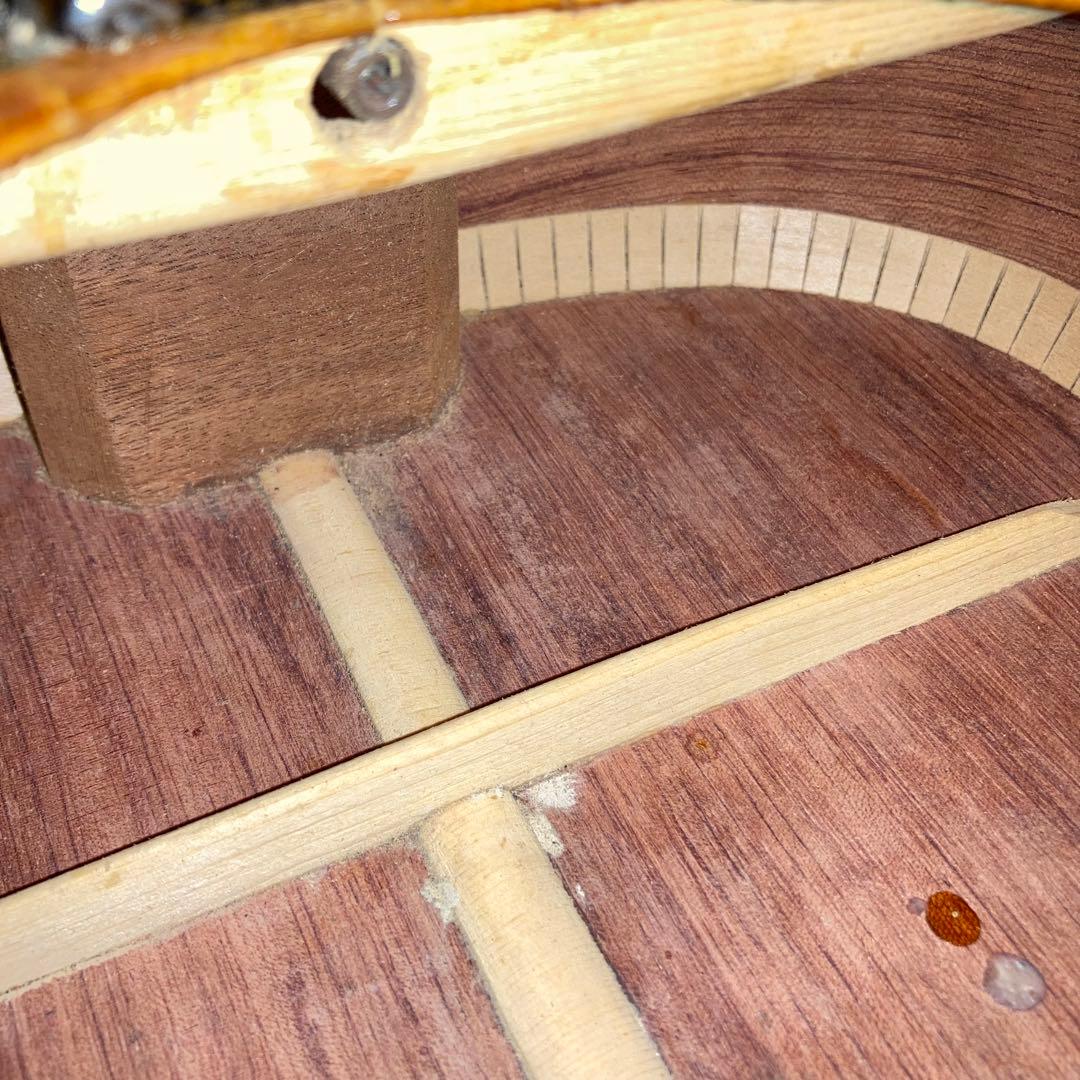 マ*ズ様 ハンドメイドギター　ブビンガ　バビンガ　ジャンク