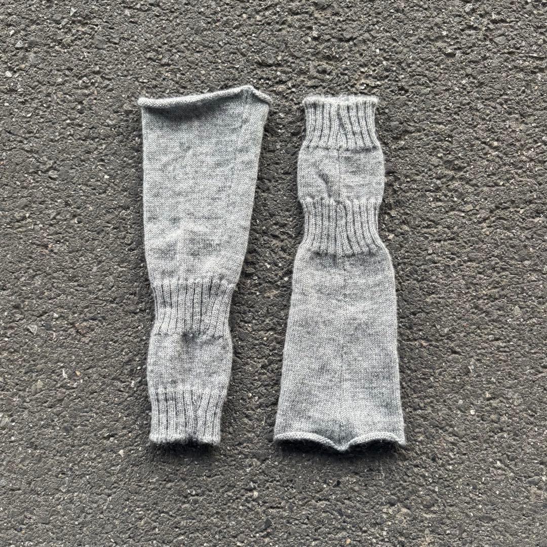 小物 A/W2007 Dior Homme Wool Arm Warmers Grey